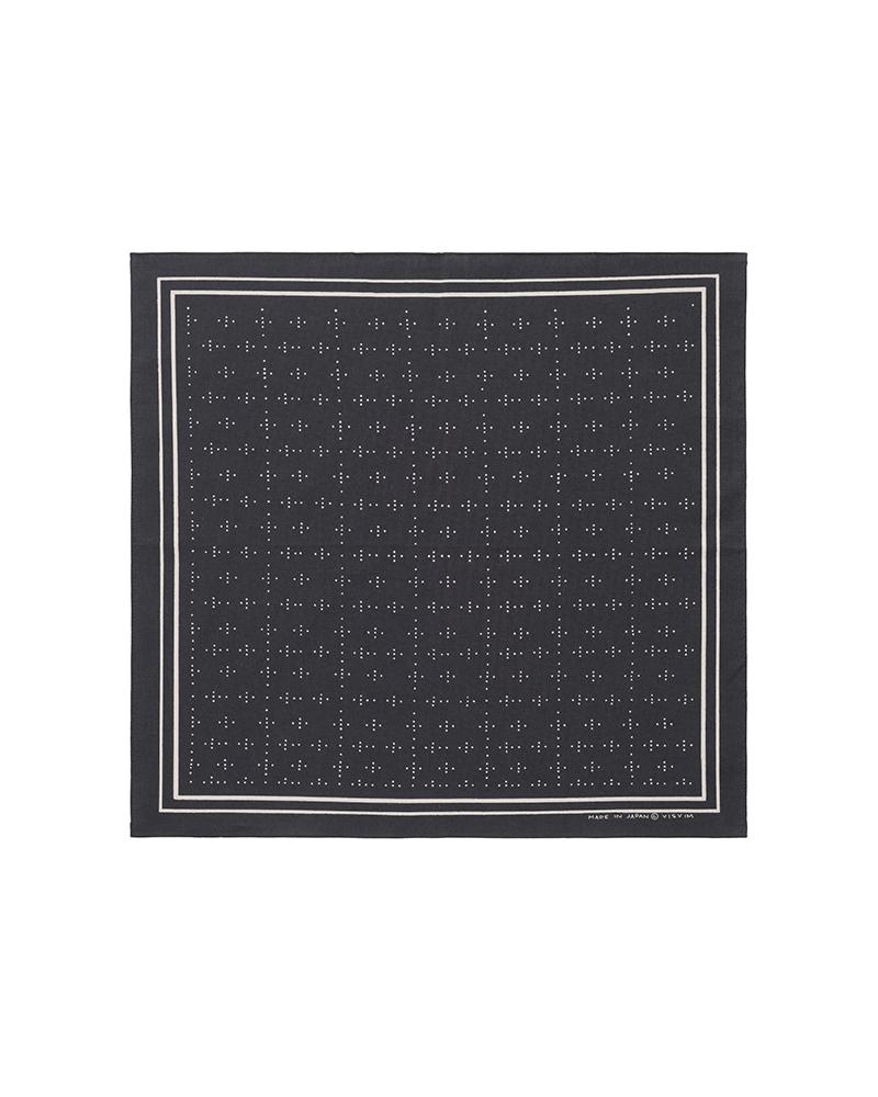 新品 4枚 25ss visvim BANDANA CHAMBRAY BLACK